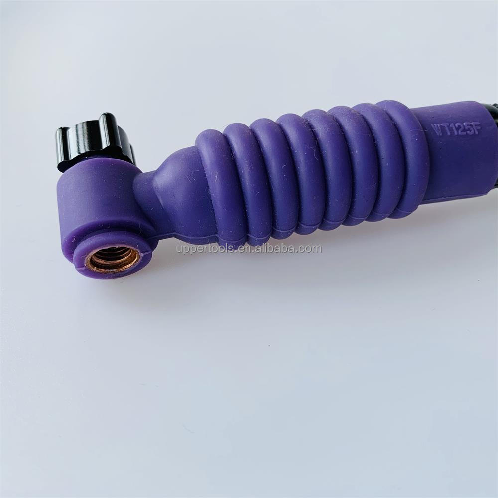 Welding Working Mig Welding Gun Flexible Head Body with Gas Valve UPPER WT125F TIG Torch