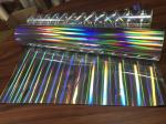 PET / BOPP Holographic Lamination Film / Metallized PET Film For Packaging