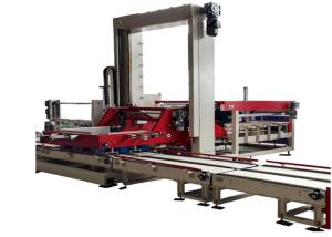 Wholesale 3 Phases Multi Line 25kg Bag Palletizer Machine from china suppliers