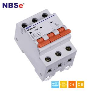 Wholesale NBSe 3P 125A Industrial Type Circuit Breaker NBSM1-125 Series Overload Protection from china suppliers
