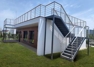 Wholesale Prefabricated Modular Home Prefab Wooden Bungalow With Light Steel Frame from china suppliers