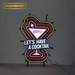 Satom Wholesale Indoor Decoration Customized Beer Brand Logo Large Neon Sign