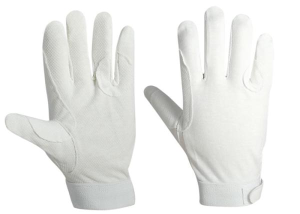 Outdoor full finger horse riding gloves hand protection Pimple Palm fabric