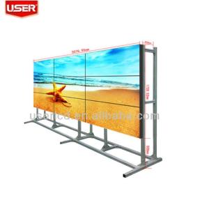 Wholesale 46 inch lcd video wall,5.6mm,700nits/lcd advertising machine from china suppliers