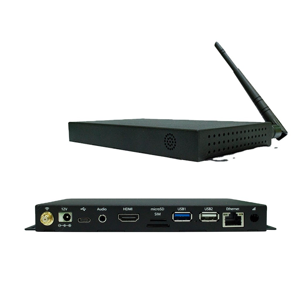 Advertising Android HD Media Player Box CMS Software For LCD Digital Signage