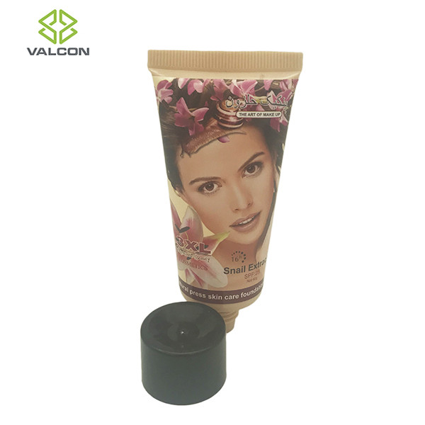 Labeling Round Empty Hand Cream Tubes 86 MM Length 5 Layers With EVOH