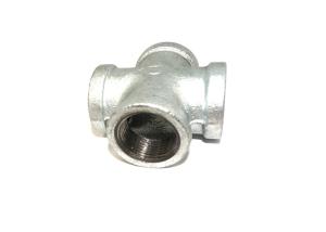 Wholesale Butt Welded 180 Pipe Fitting Cross 1/8 Inch Iron Pipe Parts With Airtight Test from china suppliers