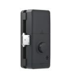 House Fingerprint Glass Door Smart Lock Black Color
