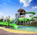 Customized Outside Water Theme Parks Galvanized Carbon Steel For Adult / New