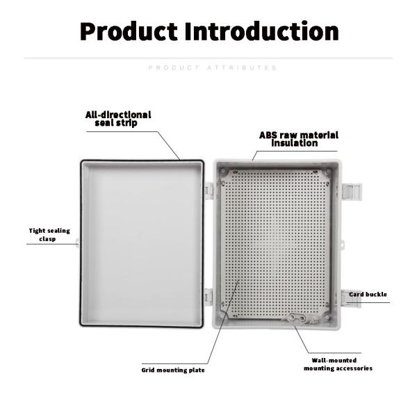 Outdoor Waterproof Junction Box With Terminals
