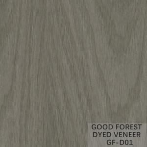 Wholesale Grain Dyed Wood Veneer Natural American Oak Veneer Bleaching from china suppliers