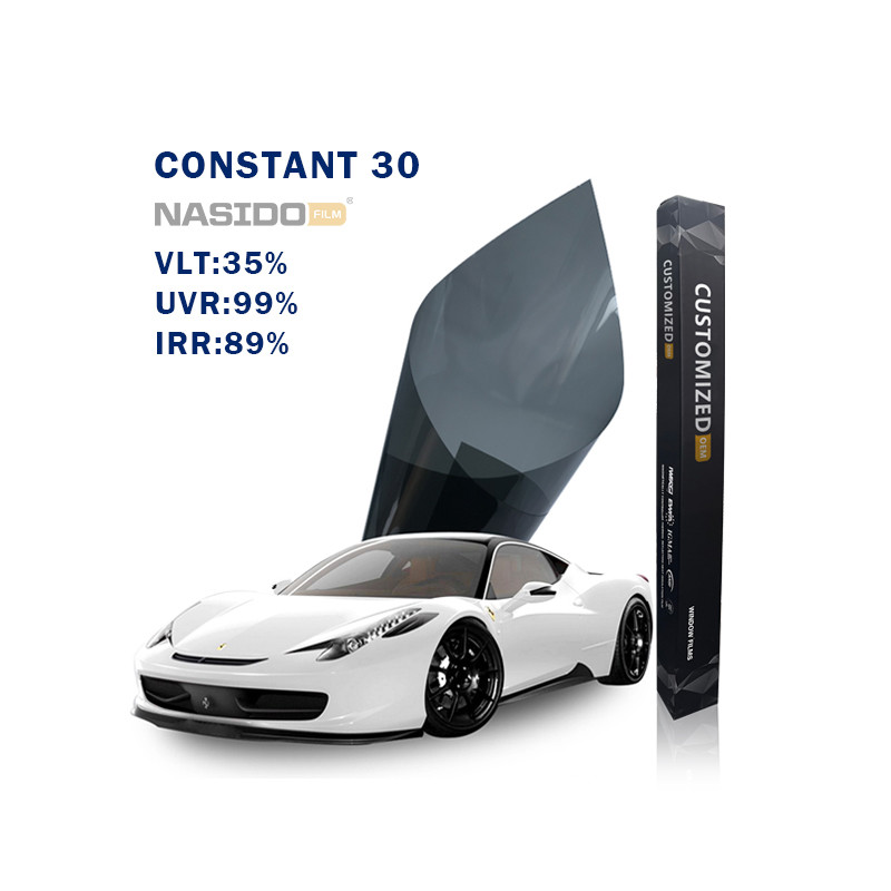 Nasido Constant Color 30 Solar Car Window Tint Heat Resistant Safety