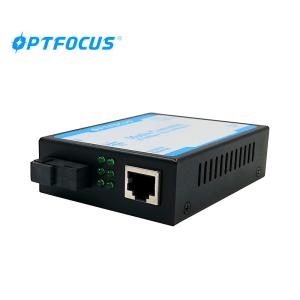 Wholesale 10/100Mbps 1310/1550nm 20km Fiber Optic Media Converter 2.5W from china suppliers