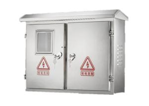 Wholesale Electric Stainless Steel Electrical Enclosure Cabinet Ip54 Double Slope Mounting Plate from china suppliers