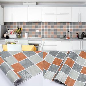 Wholesale Removable Wallpaper Kitchen Wall Art Stickers Backsplash Wallpaper Home Decor Wall Coating from china suppliers