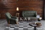 Individual Modern Italian Chesterfield Style Sofa Corner A19