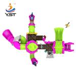 OEM Amusement Park Equipment 114mm Post For 14 Years Old