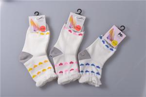 Wholesale Slip Resistant 100 Cotton Socks For Toddlers , Keep Warm Cute Baby Socks from china suppliers