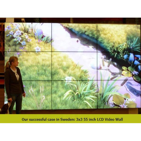 Wall Mount 55inch LG LCD Video Wall Display For TV Studio