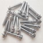 Universal Steel Chrome Plated Split Rim Assembly Bolts M7 x 32mm for Wheels No