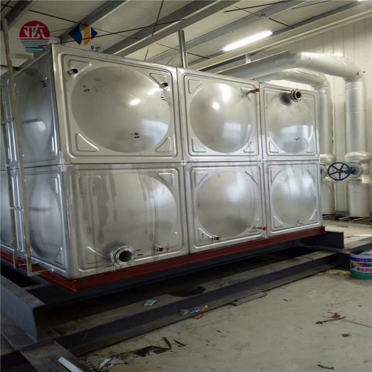 High Strength Corrosion Resistant Water Tank Made of Stainless Steel for Water Treatment