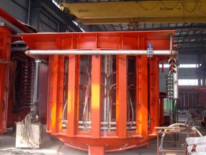 Wholesale 2800V Induction melting furnace for steel iron , Induction Metal Furnace from china suppliers