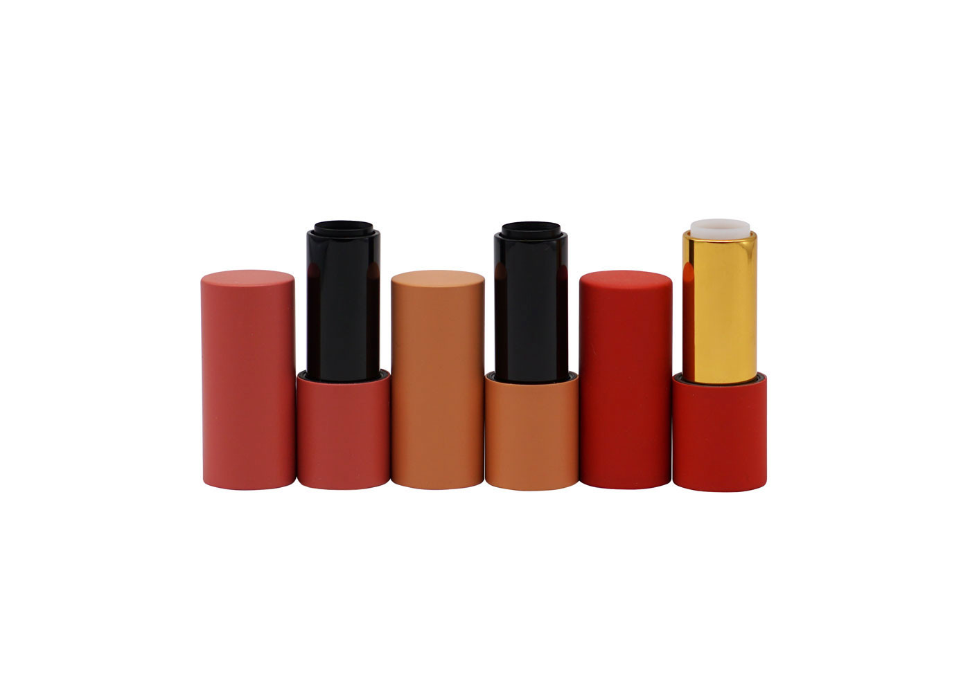 Colorful Aluminum Magnetic 3.8g Lip Balm Container Tube