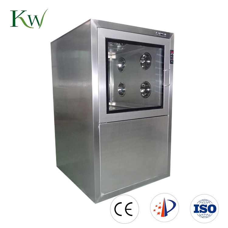 SUS304 Mushroom Hospital Cleanroom Dynamic Pass Box Clean Room For Lab