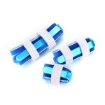 Chinese manufacturer metal finger splint S M L size hand brace blue color