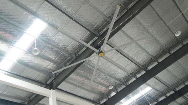 Industrial Metal Ceiling Fan Powerful 1500w Motor 14300m3/min Max Airflow