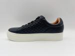 Leisure Womens Flat Leather Shoes With White Non Slip Rubber Outsole
