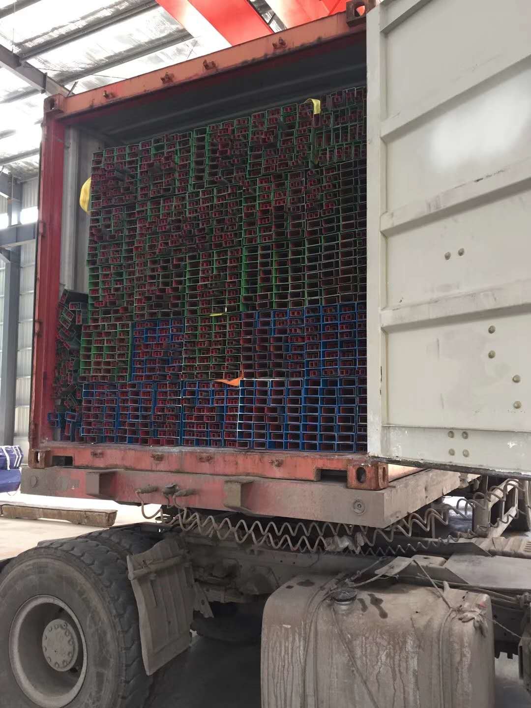 Hot Dipped 3.5mm Galvanised Square Tube Building Material