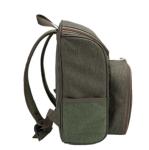 2 Person Picnic Basket Backpack Cooler Compartment, Wine Holder, Fleece Blanket,