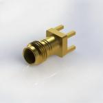 1.85-KHD Copper RF Straight Connector DC - 67 GHz Dustproof For Military