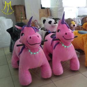 Wholesale Hansel hot selling stuffed kids indoor rides electric mountable animals from china suppliers