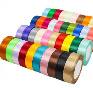 Wholesale Gift Wrapping Polyester Satin Ribbon For Flower Packing Holiday Gift Box Ribbon from china suppliers