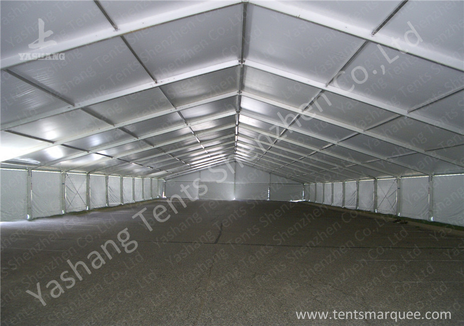 Waterproof Temporary Aluminum Alloy Frame Portable Storage Tents Warehouse Usage