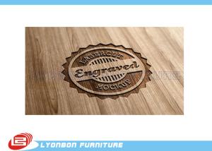Wholesale Durable Display Wood CNC Engraving Logo / Wood Label Sign For Exhibition from china suppliers