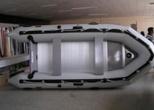Wholesale PVC 430 Cm Inflatable Sport Boat Easy Take Against Abrasion With Foot Pump from china suppliers