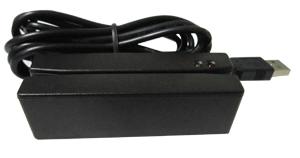 Wholesale Manual swipe mini triple track magnetic card reader from china suppliers