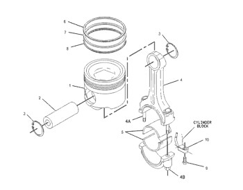 172-3280 Ring 1723280 Body As Piston Engine 2W-1709 Cylinder Liner 2W1709 Ring G