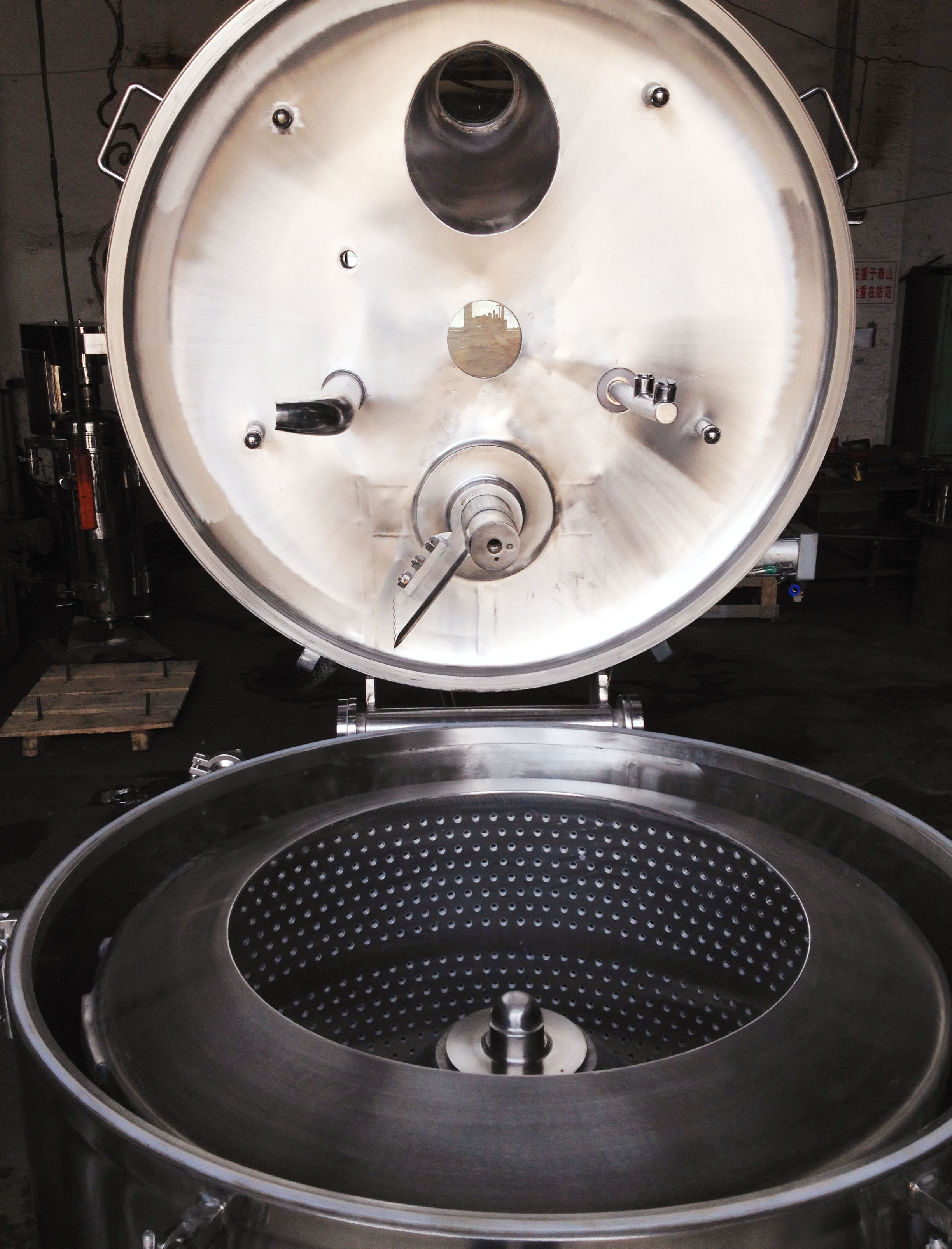 Zhonglian Inverter high-speed flat panel Dehydration and deoiling machine for Dehydration of copper powder