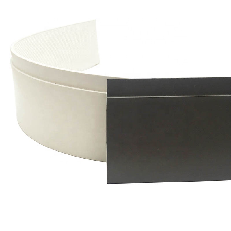 Accessory 4" Flexible Baseboard Molding Trim PVC Skirting Vinyl Rubber Wall Base Cove Base