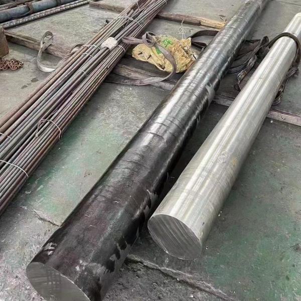 UNS S20910 Nitronic 50 Stainless Steel Round Bar OD 150mm Black Surface XM-19