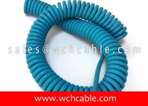 Wholesale UL20937 Light Duty Electronic Interconnection Spring Coiled Cable 80C 30V from china suppliers