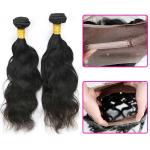 Transparent Raw 360 Frontal Closure Sew In 2 Bundles No Synthetic Hair