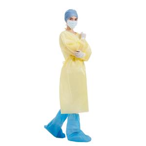 Wholesale 120x140cm Sterile Disposable Gowns , long ties Hospital Isolation Gown from china suppliers