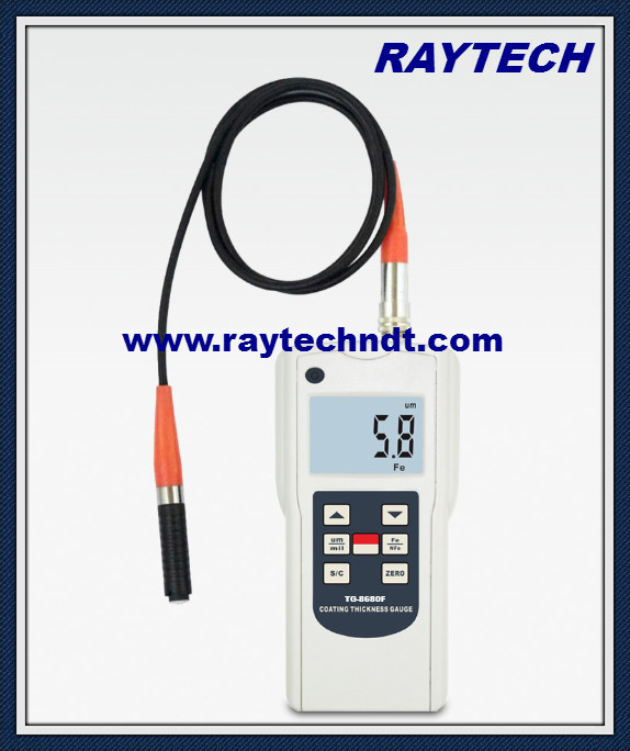 Micro Coating Thickness Gauge, small range 0~200um, Paint Thickness Tester TG-8680F