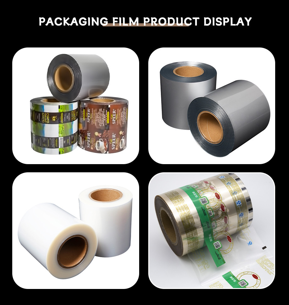 Food-Grade Metalized PET Film Heat Sealable & Printable Surface