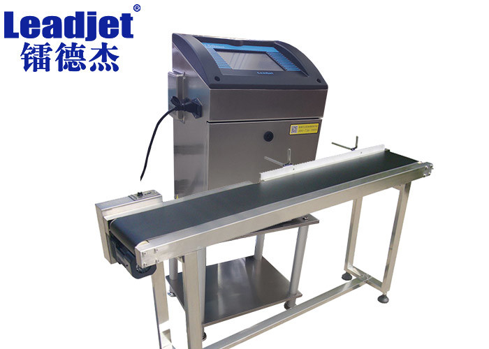 Nozzle 3 Lines Continuous Ink jet Printer For Food Beverage Packages Production Lines